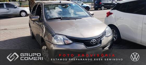 TOYOTA ETIOS 1.3 X 16V FLEX 4P AUTOMÁTICO TOYOTA ETIOS 1.3 X 16V FLEX 4P AUTOMÁTICO